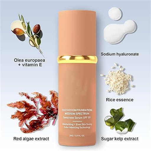 Title 6, 4-in-1 Bionic Temperature Change Liquid Foundat...