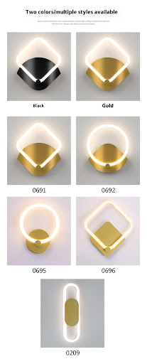 Title 3, Creative Wall Lamp Simple Modern Bedroom Bedsid...