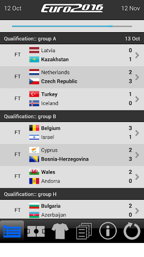 LiveScore Euro 2016