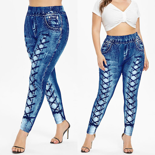 Title 5, Digital print yoga pants for ultimate comfort a...