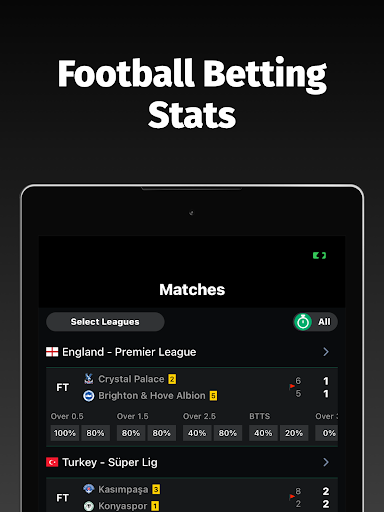 Screenshot FVStats - Football Statistics