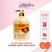 Sữa Tắm Trắng Da Toàn Thân Dưỡng Ẩm Thơm Lâu Hương Nước Hoa Coco Riversa