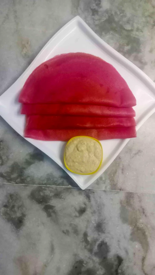 4 Home Style Beetroot Dosa