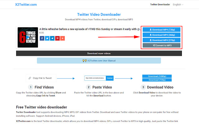 Twitter Video Downloader Online: Free, Save To MP4 