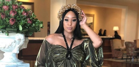 Minnie Dlamini is ready to dominate the skincare world.