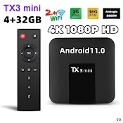 Tanix Tv Box Tx3 Mini Android 11.0 Amlogic S905W 2G 16G 2.4G Wifi 4K Tx3Mini Tv Box H.265 1G 8G Pk Tx6 Chất Lượng Cao