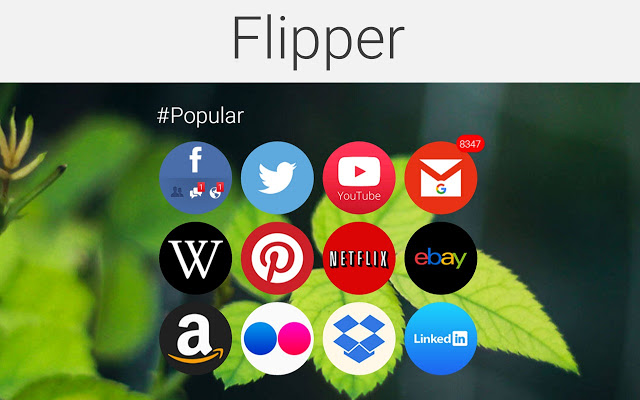 Flipper - A Beautiful New Tab