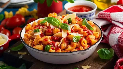 Veg Schezwan Pasta (Macaroni)