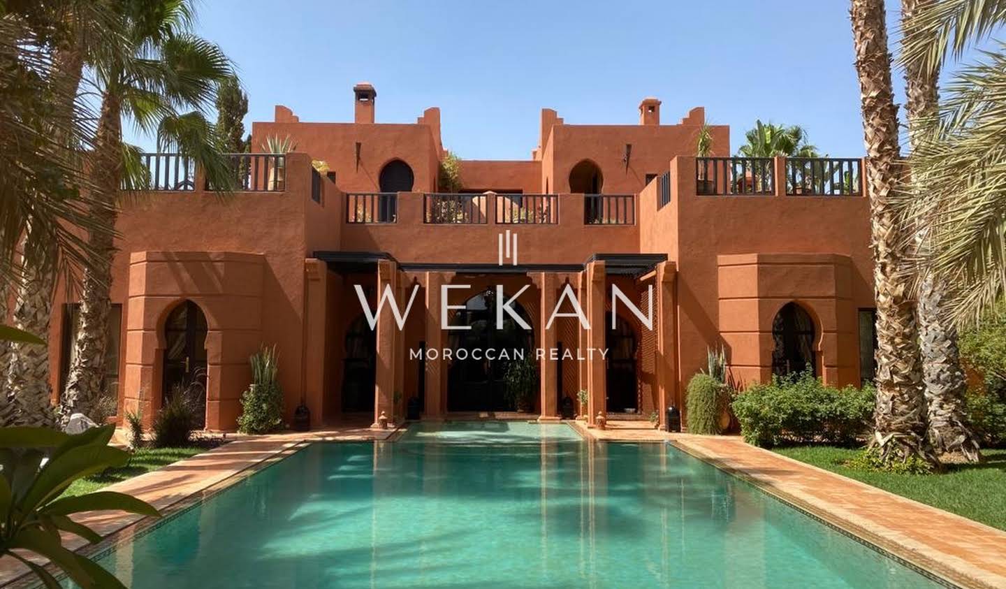 Villa avec piscine et terrasse Marrakech