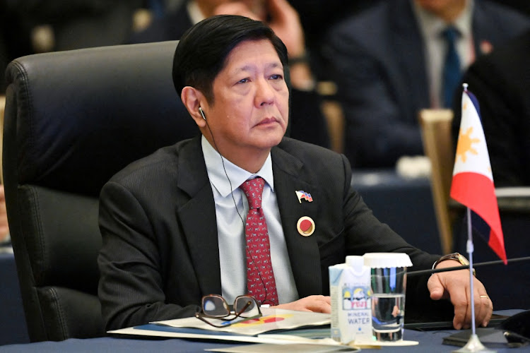 Philippines' President Ferdinand Marcos Jr. attends a session of the ASEAN-Japan Commemorative Summit Meeting at the Hotel Okura Tokyo in Tokyo, Japan, December 17, 2023.