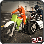 Cover Image of ดาวน์โหลด Police Bike Prisoner Chase 3D 1.1 APK