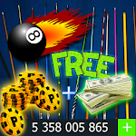 Cover Image of Unduh COINS and CASH For 8 Ball Pool prank 1.0 APK