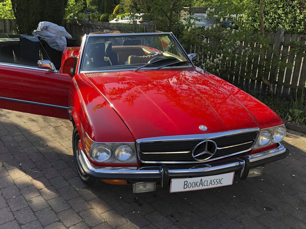 Mercedes-Benz 450sl Hire Dyssegård