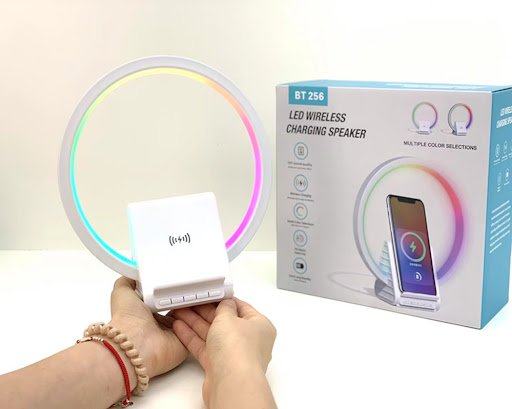 Title 4, Smart Bluetooth Speaker Ambience Light 15W Wire...