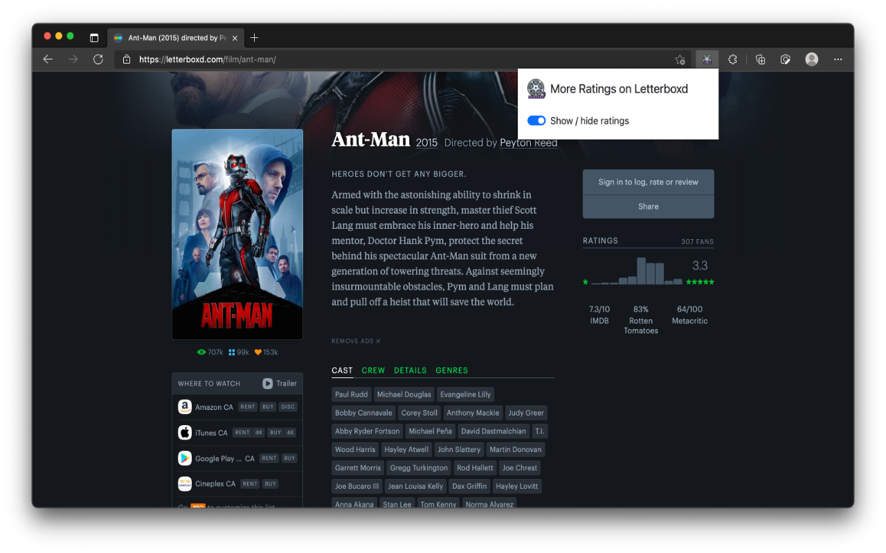 More Ratings on Letterboxd Preview image 1