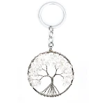 White crystal round