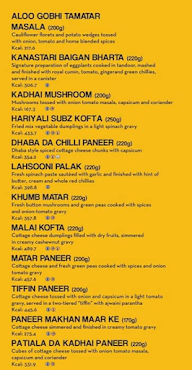 Dhaba By Claridges menu 2