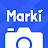 Marki: timestamp & GPS camera icon