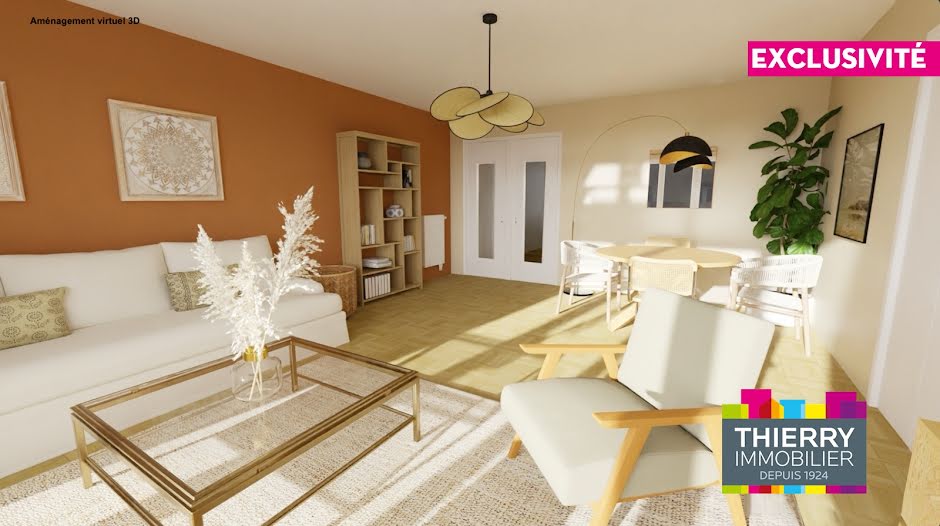 Vente appartement 4 pièces 92 m² à Nantes (44000), 325 500 €