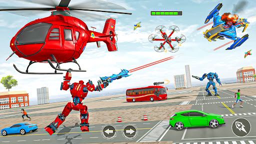 Screenshot Bus Robot Car Drone Robot Game