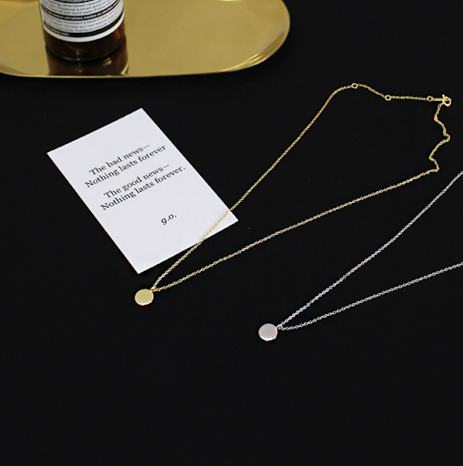 Title 3, Small disc simple temperament female clavicle c...