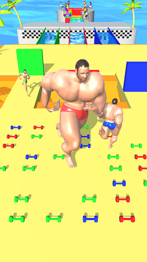 Screenshot Muscle Race 3D