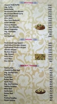 Mela Restaurant menu 2