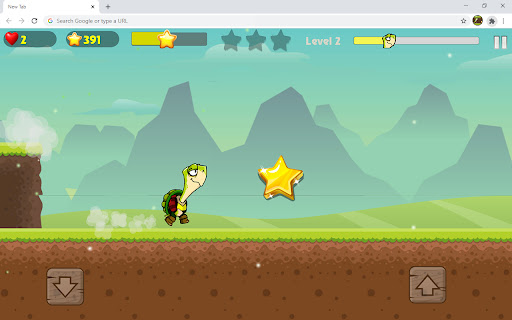 Hero Turtle Platform Game