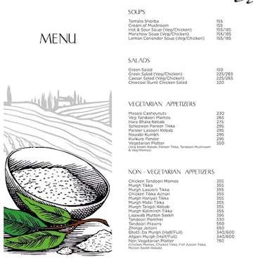 Deccan Harvest menu 