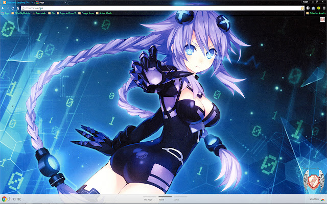 Hyperdimension Neptunia 01 - 1600x900 chrome extension