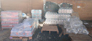 The bottled water delivered to Jubilee Hospital in Hammanskraal.