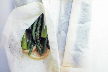 Steamed Vegetables in Parchment