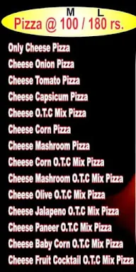 Bonfire Pizza Point menu 1