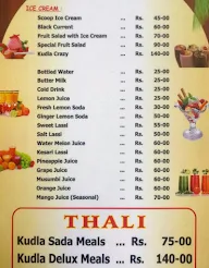 Kudla Veg Restaurant menu 3