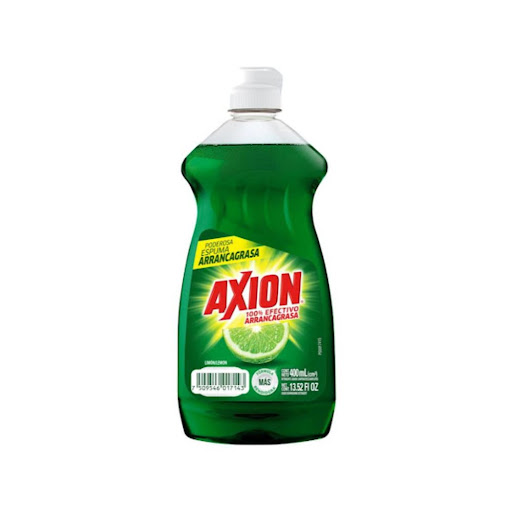 Lavaplatos Liquido Axion Limon Importado 400Ml  