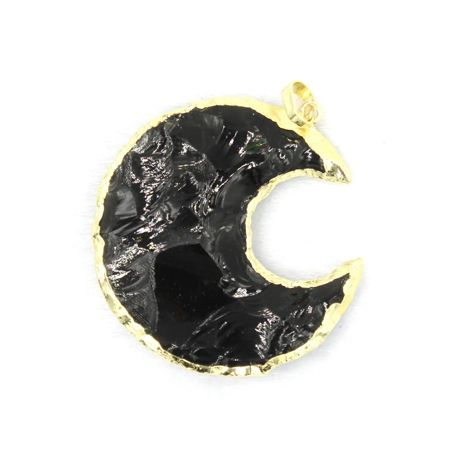 Pendentif étoile lune facetté cristal blanc Bijou céleste pour un look unique Élégance et mysticisme pour toutes les occasions Cadeau idéal pour femme.