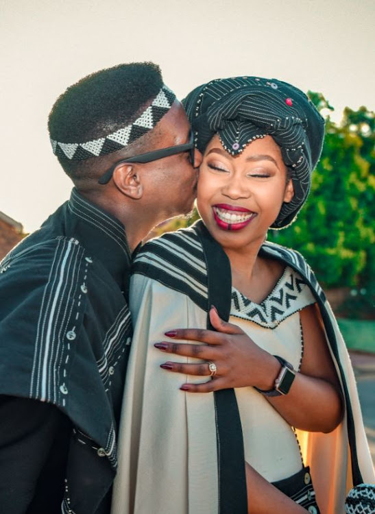 Married couple, Vumile and Lebogang Mavumengwana.