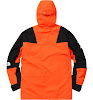 supreme the north face mountain light jacket power orange