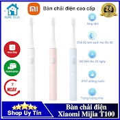 Bàn Chải Điện Xiaomi Mijia T100 Bảo Vệ Nướu, Chải Sạch Vượt Trội So Với Bàn Chải Thường, Chống Nước Ipx7