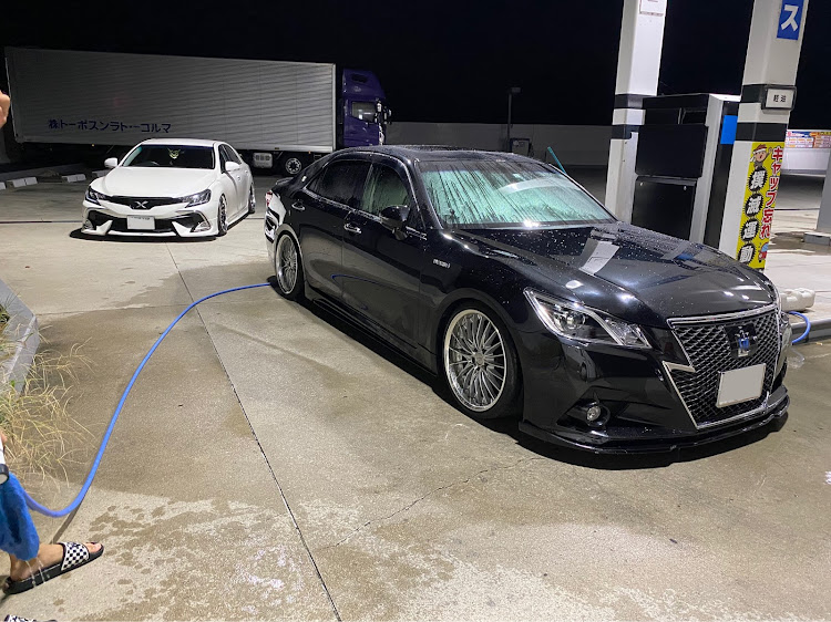 マークXの洗車・クラウン・クラウンアスリートに関するカスタム事例の投稿画像1枚目