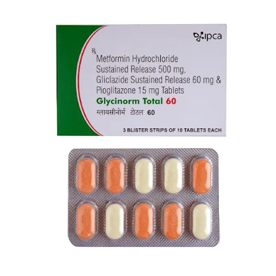 GLYCINORM TOTAL 60MG TAB 10'S