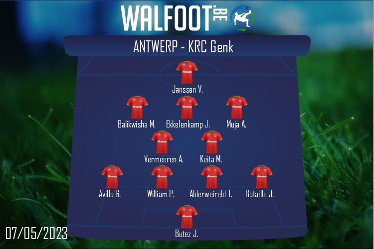 Composition Antwerp | Antwerp - KRC Genk (07/05/2023)