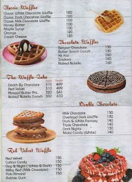 Dwaraka London Shakes & Waffles menu 2