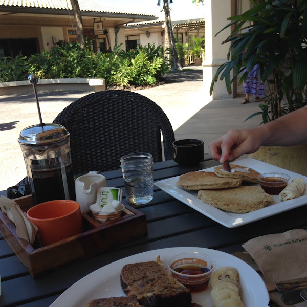 Banana pancakes and French Toast!