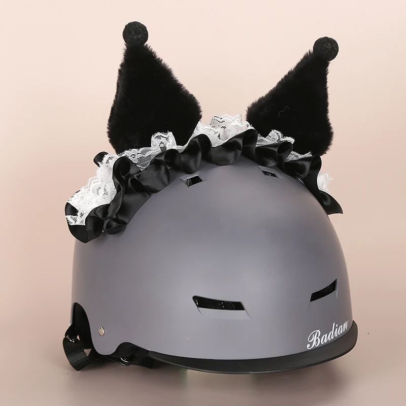 Capa de capacete e chapéu de desenho animado fofa. Proteja seu capacete com estilo e diversão, personalize-o e destaque-se com fofura.