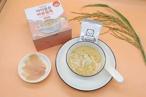 Cháo ăn dặm ISPOON vị Gà 91g (cho bé từ 6 tháng tuổi)