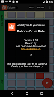 Kaboom beat maker MPC - loops Screenshot