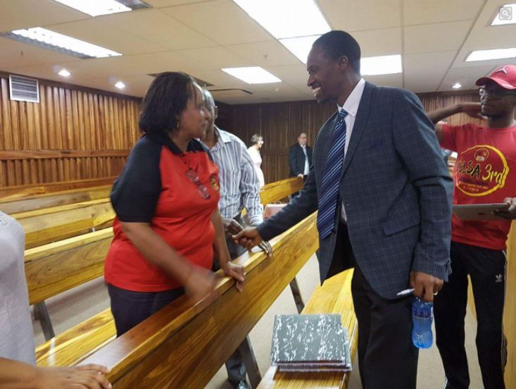 Former Cosatu international relations spokesperson Bongani Masuku (right) has been given 30 days to apologise to the SA Jewish Board of Deputies for harmful comments he made against the organisation. File image