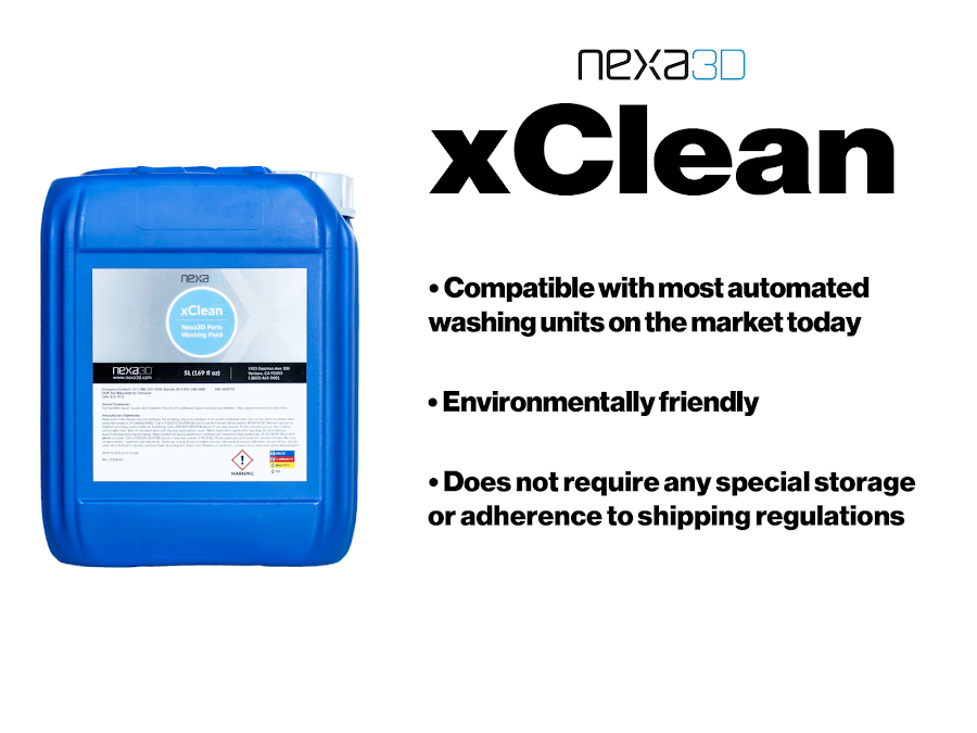 Nexa3D xClean Print Washing Fluid - 5 Liters