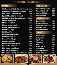 Elite Mandi And Restaurant menu 4
